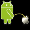 1e1614 android pee on apple